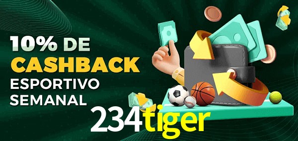 10% de bônus de cashback na 234tiger